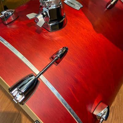Yamaha Tour Custom 4-piece Shell Pack 2024 - Candy Apple Satin image 3