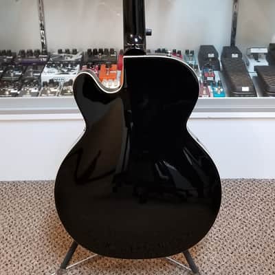 used Silvertone 1446 Semi-Hollow Guitar, Very Good Condition with Gig Bag image 7