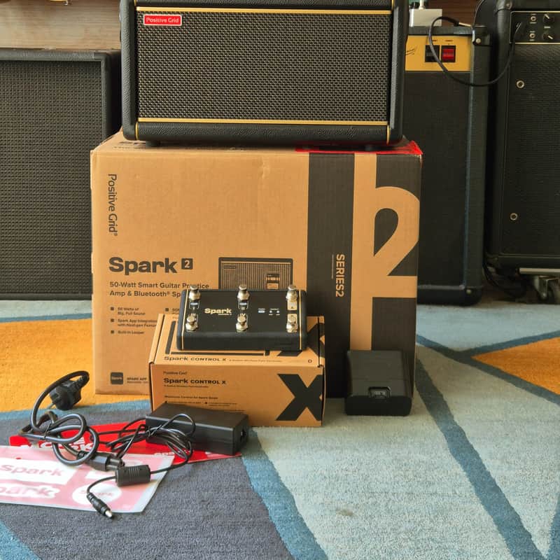 Positive Grid Spark 2 w/ Original Battery and Control X Black …