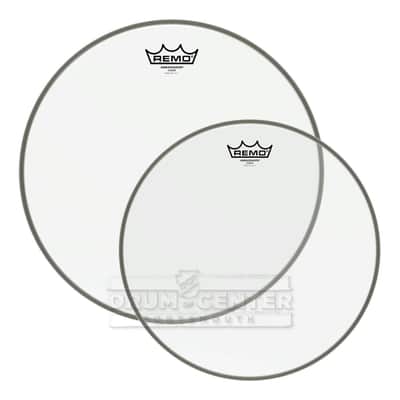 Remo Ambassador Clear Drumhead Pack 12"/14"