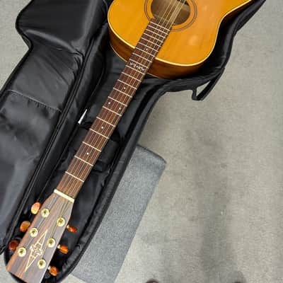 Alvarez 5063 Vintage Acoustic, w/padded gig bag, setup review, & shipping image 5