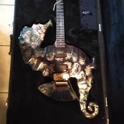 Juicy Guitars Sea Horse "New Jersey" 2021 Black Sparkling Gloss image 3