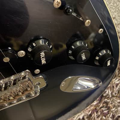 Fender AST Aerodyne Stratocaster Made in Japan 2011 - Gunmetal Blue image 8