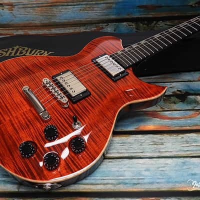 Washburn Idol WI-568 USA Custom Shop Dark Red/Amber image 1
