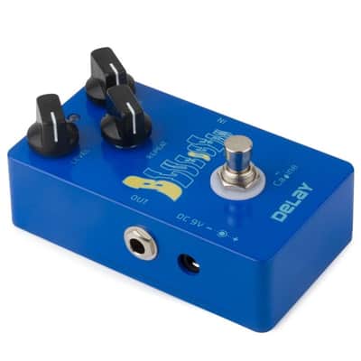 Caline CP-19 Blue Ocean Analog Delay Pedal True Bypass, FREE PICK + HOLDER+ FREE SHIP USA image 3