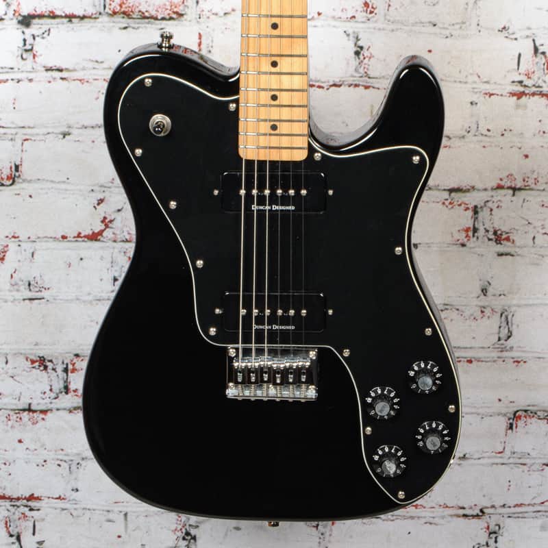 Squier - Classic Vibe 70s Telecaster Custom Electric Guitar Black - USED image 1