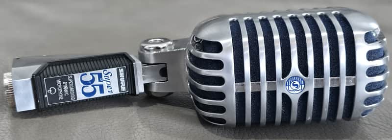 Shure Super 55 Deluxe Supercardioid Dynamic Microphone image 1