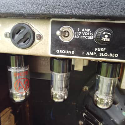 Fender Deluxe Reverb Amp 1964 - Schwarz image 10