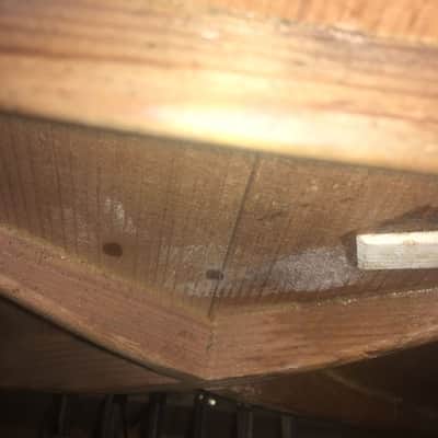 Civil War Era 1850's 60s Parlor Guitar Ice Cream Cone Heel Martin 2 1/2 Size X braced image 13