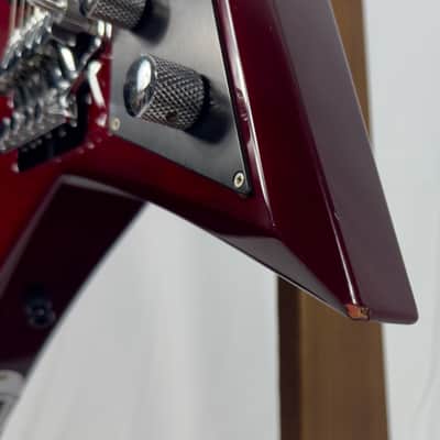 Jackson RR3 Randy Rhoads V Electric Guitar W/ OHSC MIJ Japan 1997 - Trans Red image 6