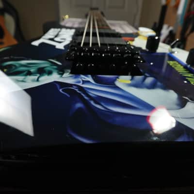 ESP LTD Kirk Hammett Signature KH-WZ White Zombie image 6