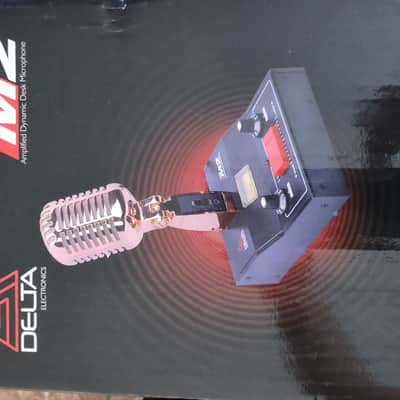 Delta Electronics M2 Desk Microphone - Black Chrome image 6