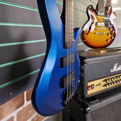 Yamaha RBX774 Metallic Blue 2002 Electric Bass image 3
