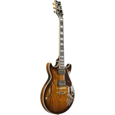 Ibanez Artcore AM93QA-VVH Vintage Violin High Gloss - Electric Guitar image 3