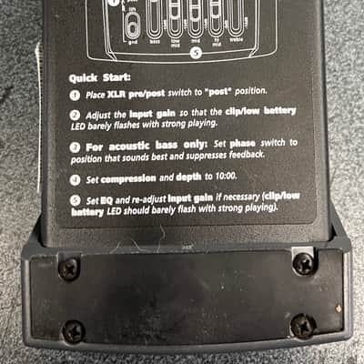 Preamp.  Fishman Platinum Bass image 3