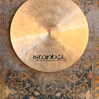 Earlier ISTANBUL Agop Mel Lewis 19” Crash Ride 1722 g Warm With Great Stick Attack! CONTROLLED! image 2