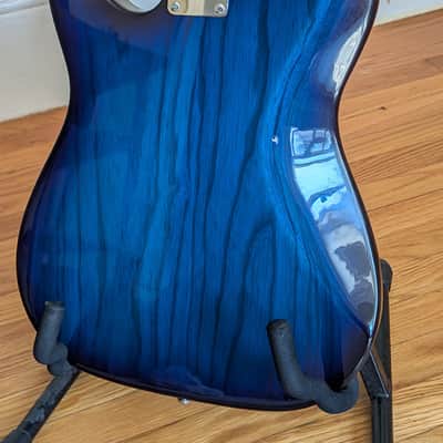 G&L ASAT Special with Maple Fretboard 2021 - Present - Blueburst Reverse headstock image 7