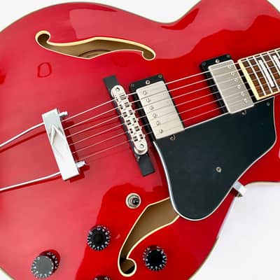 Ibanez AFS75T-TRD Artcore 2007 Transparent Red image 7