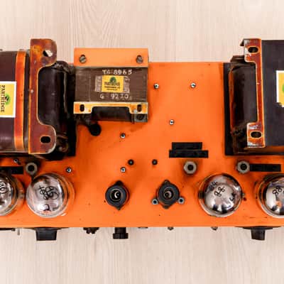 1970 Orange Matamp SL-100 Slave Amplifier w/ GEC KT88 Quad, Ormat image 17