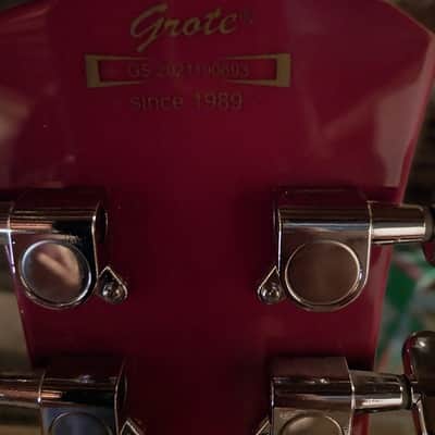Grote Hollow body 2022ish - Gloss Red image 6