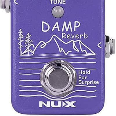Mint NUX NRV-3 NUX Damp Reverb Guitar Effects Pedal with Plate, Spring, and Hall image 1