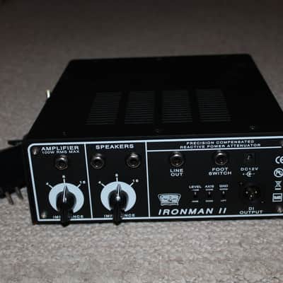 Tone King Ironman II 100-Watt Precision Compensated Reactive Power Attenuator 2018 - Present - Black image 4