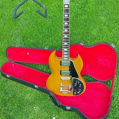 Gibson SG Deluxe 1971 Stereo, Walnut image 1