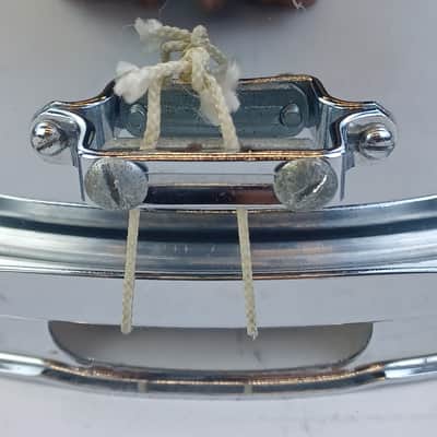 Premier 5x14"Snare Drum Chrome Steel Model#1005 8Lug England Vintage70 NEW Heads image 7