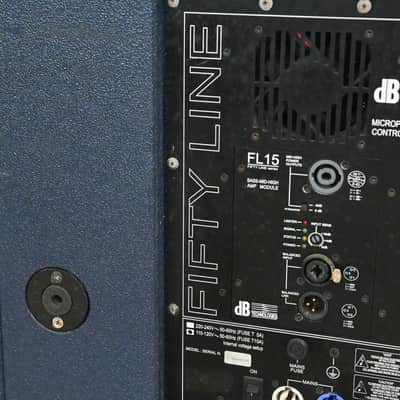 dB Technologies FL15 Fifty Line 15" Active Mid-Bass PA Speaker CG01THQ image 7