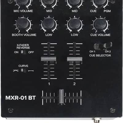 Gemini MXR-01BT 2 Channel Bluetooth DJ Mixer image 1
