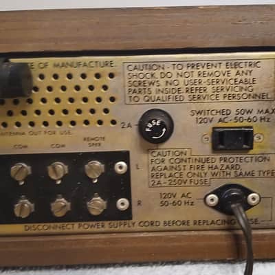 VTG The Fisher 170 Stereo Receiver - Powers On - Tested image 15