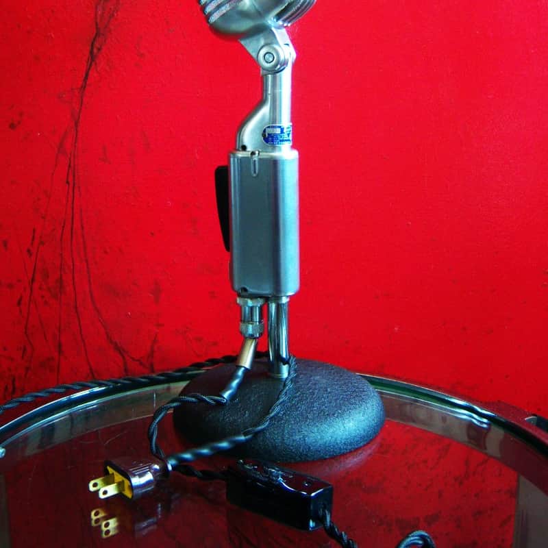 1956 Shure 55S Unidyne Microphone Metal