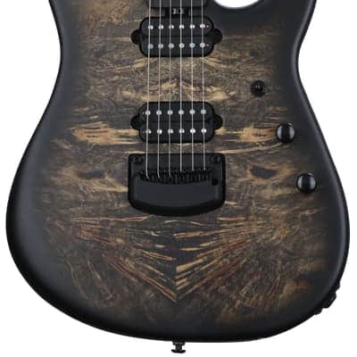 Ernie Ball Music Man Jason Richardson Signature Cutlass HH Electric Guitar - Natural Buckeye Burl image 2