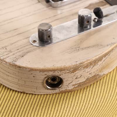 Fender Custom Shop 1957 Telecaster Ultimate Relic White Blonde Masterbuilt Andy Hicks image 13