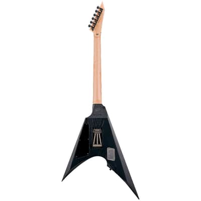 ESP Edwards Arrow-1H Alternative Black Electric Guitar + Gig Bag image 2