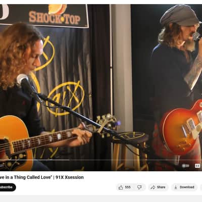 Gibson SJ-200 Artist Owned by THE DARKNESS Studio & Stage Played! Albums & Music Videos since Permission To Land! Custom Fishman Pickup SJ200 Dan & Justin Hawkins Acoustic Guitar image 8