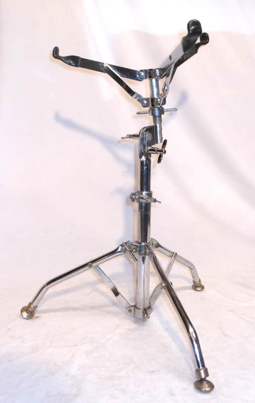 Ludwig Vintage 1976 Atlas Vistalite Swivel Foot Snare Drum Stand image 1