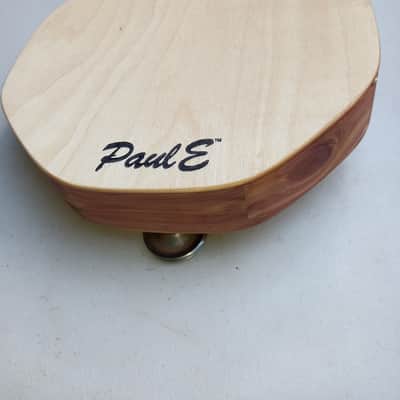 PaulE Drums 'Kajon-E' Handheld Cajon Cedar with Baltic Birch ply top with tote bag image 1