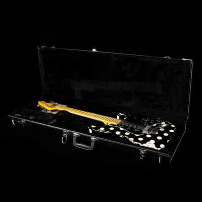 LsL Instruments Saticoy White Heavy Aging Black w/ White Polka Dots image 18