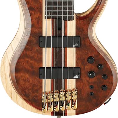 Ibanez BTB1836-NDL Premium BTB Electric Bass 6-String - Natural Shadow Low Gloss + Gig Bag image 6