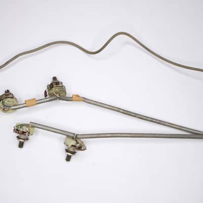 Vintage 1968 Harmony Rocket Wiring Harness - Centralab 1 Meg pots & Caps image 1