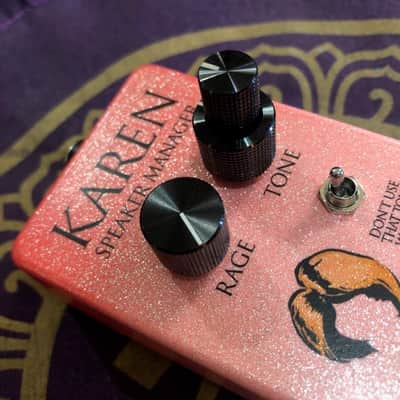 Eddie Rifkind Karen Speaker Manager 2021 Pink Glitter - Build to Order image 2
