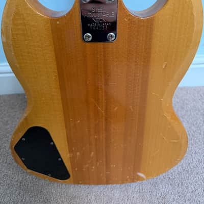 Vintage Japanese Matsumoku Eros - SG / EB-3 style bass c.1976  - Natural image 5
