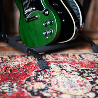 Rok-It Multi Guitar Stand Rack with Folding Design; Holds up to 3 Electric or Acoustic Guitars image 5