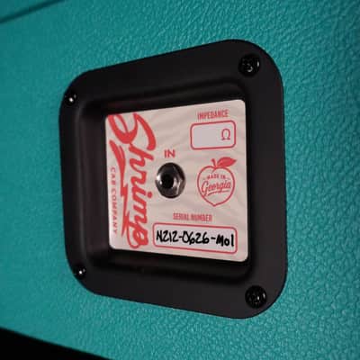 Shrimp Cab Co. Nitro 2x12 Guitar Speaker Cabinet w. Flame Inlay - Unloaded image 5