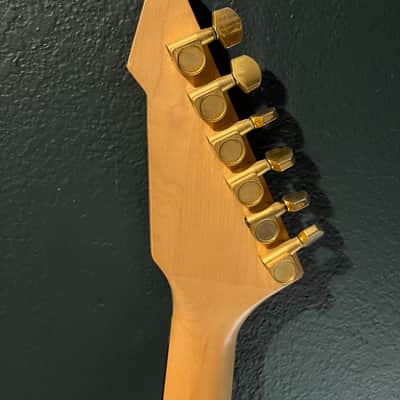 B.C. Rich NJ Warlock 1990s - Blue with upgrades image 10