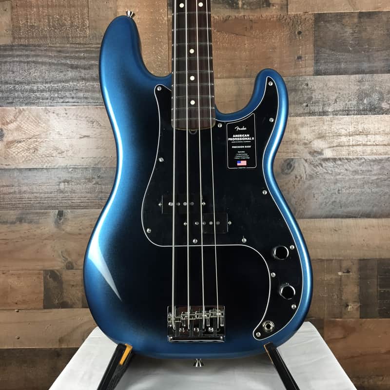 Fender American Professional II Precision Bass with Rosewood Fretboard, Dark Night, Free Ship, 708 image 1
