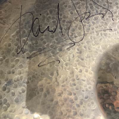David Garibaldi's Tower of Power Sabian 22" HH Jam Master Ride Cymbal, SIGNED!! 3200g 2010s image 7