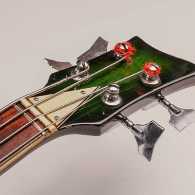 Greco 971 Violin Bass Green Sunburst circa 1968 | Vintage Made in Japan image 6
