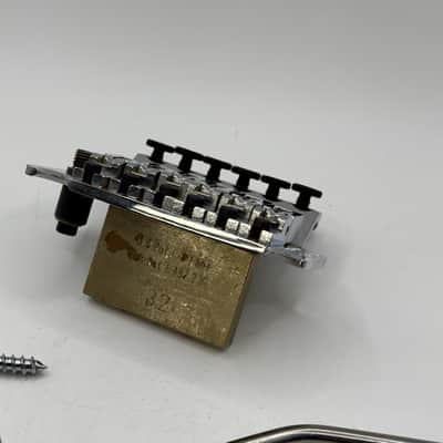 Floyd Rose Original Double Locking Tremolo Bridge Made In Germany 1990’s - Chrome image 4
